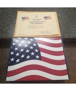 US Flag Flown Over Capitol w Certificate 3 x 5 United States Boy Scout T... - $49.23 CAD