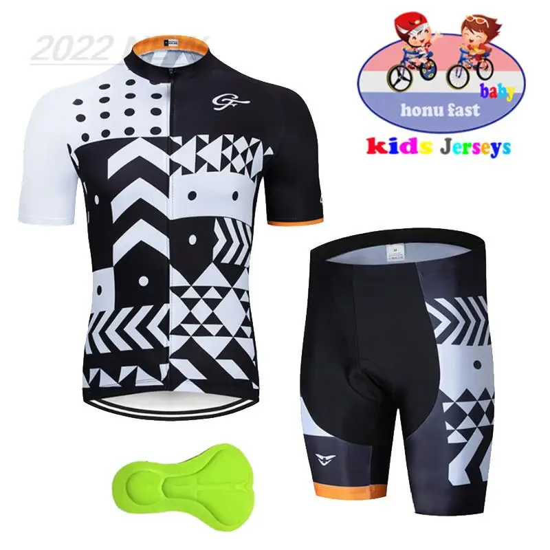 New Children&#39;s Cycling Jersey Suit Shorts  Jersey Baby Kids Riding Short Sleeve  - £39.85 GBP