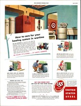 1942 Housewife wartime appliances United States Steel vintage art print ... - $25.98