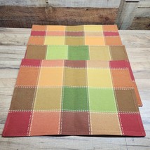 Patchwork Cloth Placemats - Set Of 4 - Unknown Brand - Autumn, Thanksgiving - $15.81