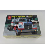 Retro Deluxe AMT White Western Star Scale 1/25 Model Kit 724/06 NEW FACT... - £27.99 GBP