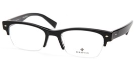 New Seraphin Wentworth / 8531 Black Eyeglasses 51-19-145mm B34mm Japan - £140.25 GBP