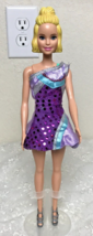 Mattel 2020 Color Reveal Barbie #P13HF GTL77 Sculpted Hair Sand &amp; Sun Series - £8.97 GBP