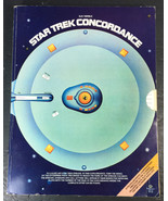 Star Trek Concordance by Bjo Trimble, 1976 PB First Edition Ballantine B... - £80.12 GBP
