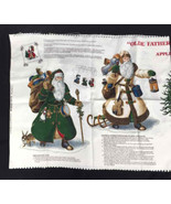 Cranston Print Works VIP No-Sew Fabric Applique Father Christmas Joan Me... - £10.17 GBP