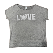 Alternative Apparel “LOVE Ohio” Short-Sleeve Raglan Sweatshirt Women XL - $375.90 MXN