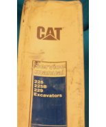 CAT Caterpillar 225 225B 229 Excavators Service Shop Manual REG01578 SEN... - $189.98
