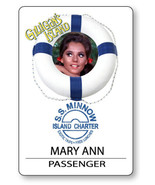 MARY ANN GILLIGANS ISLAND S.S. MINNOW NAME BADGE HALLOWEEN COSPLAY MAGNE... - $16.24