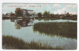 Island Park Toronto Ontario Canada 1910c postcard - £3.16 GBP