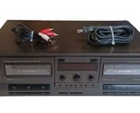 Technics Stereo Double Cassette Deck RS-TR333 Headroom Extension - $44.50