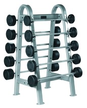 York ETS Fixed Straight And Curl Barbell Rack - £312.08 GBP