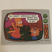 The Simpsons Trading Card 1990 #21 Bart &amp; Maggie Simpson - £1.53 GBP