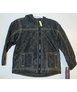 Cherokee Infant Boys Hooded Jacket Windbreaker Black Sizes 18M and 4T NWT - £9.58 GBP