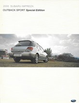 2005 Subaru IMPREZA OUTBACK SPORT SPECIAL EDITION brochure catalog folde... - £6.35 GBP