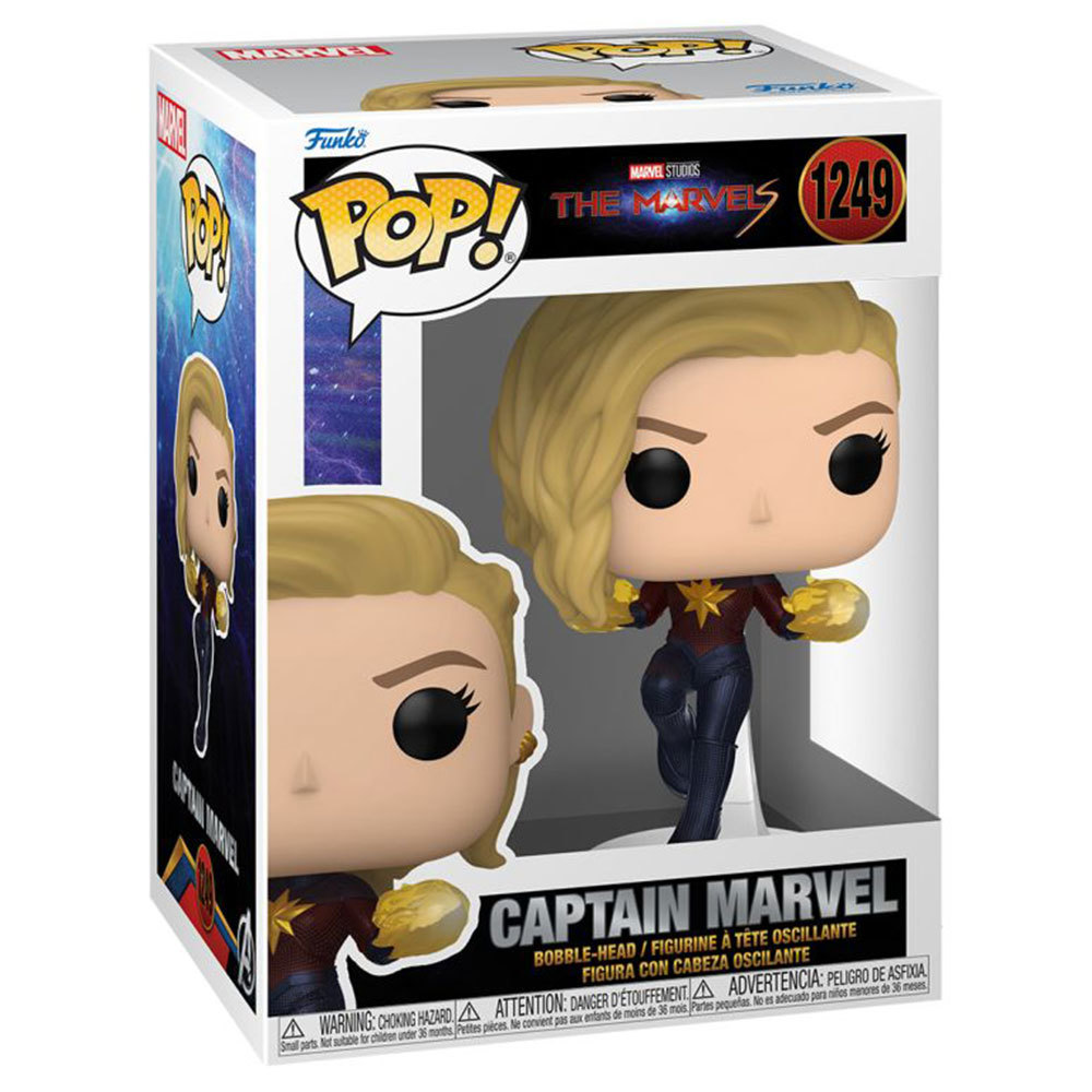 Primary image for The Marvels 2023 Captain Marvel Pop! Vinyl