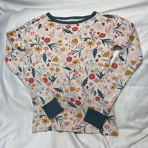 Cat &amp; Jack 100% Cotton Sleepwear Floral Tee Shirt Child Sz 7/8 GUC - $5.00