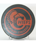 Cariboo College Chiefs Kamloops BC Canada 1977 College Hockey Tourney Pu... - £19.78 GBP