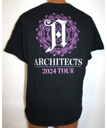 ARCHITECTS 2024 Concert Tour TOURING CREW ONLY T-SHIRT XL Metalcore Band... - $83.34 CAD