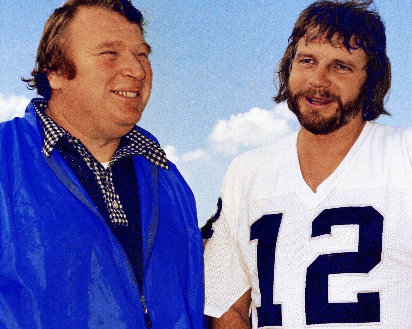 Primary image for JOHN MADDEN & KEN STABLER 8X10 PHOTO OAKLAND RAIDERS PICTURE NFL FOOTBALL