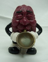 Vintage 1987 California Raisins Raisin Saxophone Player 2&quot; Pvc Figure Toy - £11.68 GBP