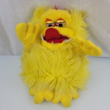 Gloorbs Furbles Yangjee Vintage 1987 Yellow Monster Hand Puppet Kip - £29.51 GBP
