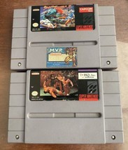 Street Fighter II (SNES, 1992) and Pit Fighter (SNES, 1991) Super Nintendo Fight - £11.65 GBP