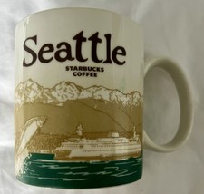 2009 16 oz Starbucks Seattle City Space Needle Collector Series Mug - Clean! - £15.21 GBP