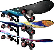 Mindandaction Skateboard Wall Mount Rack Board Display Wall Holder,, And... - £27.46 GBP