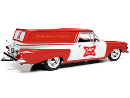 1959 Chevrolet Sedan Delivery Car Red White Miller High Life: The Champagne of B - £57.65 GBP