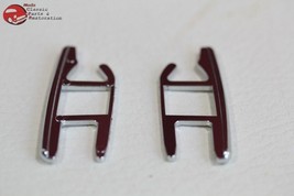 1932 Ford Closed Car Chrome Windshield Glass Frame Corners Pair New - $21.05