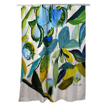 Betsy Drake Betsy&#39;s Blue Berries Shower Curtain - £77.16 GBP