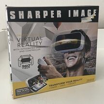 Sharper Image Virtual Reality VR Headset With Controller - $19.75