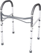 Carex Toilet Safety Rails: Toilet Handles For The Elderly And Handicapped; - £42.35 GBP
