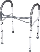 Carex Toilet Safety Rails: Toilet Handles For The Elderly And Handicapped; - £42.46 GBP