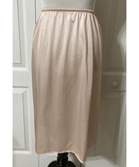 Vintage Formfit Lingerie Beige Half Slip Sz MED (14-16) 100% Nylon 03224 - $24.53 CAD