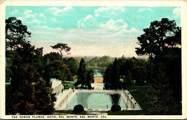 Roman Plunge Hotel Del Monte California CA UNP 1920s WB Postcard Unused - £4.69 GBP