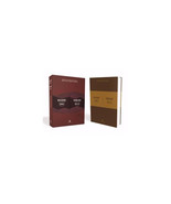 Nelson Bibles Spanish RVR 1977 &amp; NKJV Bilingual Bible, Brown Leathersoft - €60,93 EUR