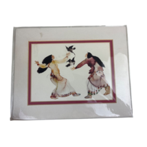 “Learning the Song” By Carol Grigg Art Print Hand Signed Cherokee Painte... - $37.19