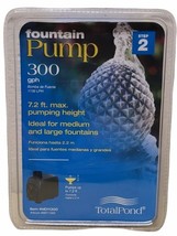Total Pond Fountain Pump 300gph MD11300 New SEALED - $77.50