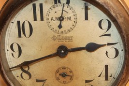 Antique Gilbert 8 Day Peg Leg Alarm Clock For Parts Or Restoration ~ Lat... - $74.25