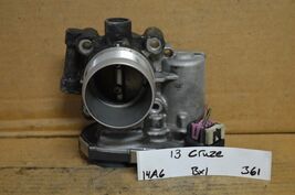 2013 Chevrolet Cruze  Throttle Body Valve 55581662 Assembly 361-14A6 Bx 1 - $176.58 MXN