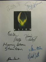 Alien Signed 1979 Film Movie Script Screenplay Autographs Ridley Scott Tom Skerr - $19.99