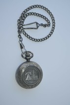 Vintage Collection Pocket Watch Philadelphia * Pennsylvania * Very Nice New Bat - £27.65 GBP