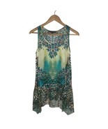Mushka Sienna Rose Anthropologie Women&#39;s Multicolored Blouse Tank Top Si... - $24.44 CAD