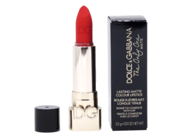 DOLCE &amp; GABBANA THE ONLY ONE MATTE 625 VIBRANT RED 3.5g LASTING COLOUR L... - $19.75