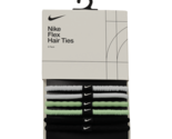 Nike Flex Hair Tie 6PK Unisex Sports Hairband Hairband Accessory NWT FZ7... - £23.24 GBP