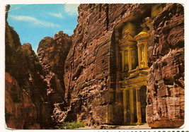 The Treasury At Petro Jordan Jerusalem Postcard - £4.51 GBP