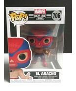 Funko Pop! Marvel Lucha Libre El Aracno 706 Spider-man Bobble Head Figur... - £7.80 GBP