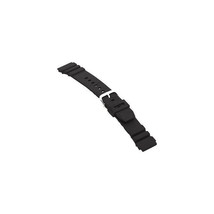 Men&#39;s 20mm Black Polyurethane Diver Watch Strap Band - £24.45 GBP