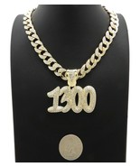 Hip Hop Polo-G 1300 Pendant 10mm/18&quot;,20&quot;,24&quot; Iced Cuban Chain  Necklace ... - £26.51 GBP+